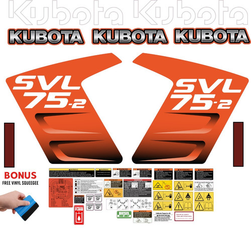 Adatto per kubota - adatto, svl75-2